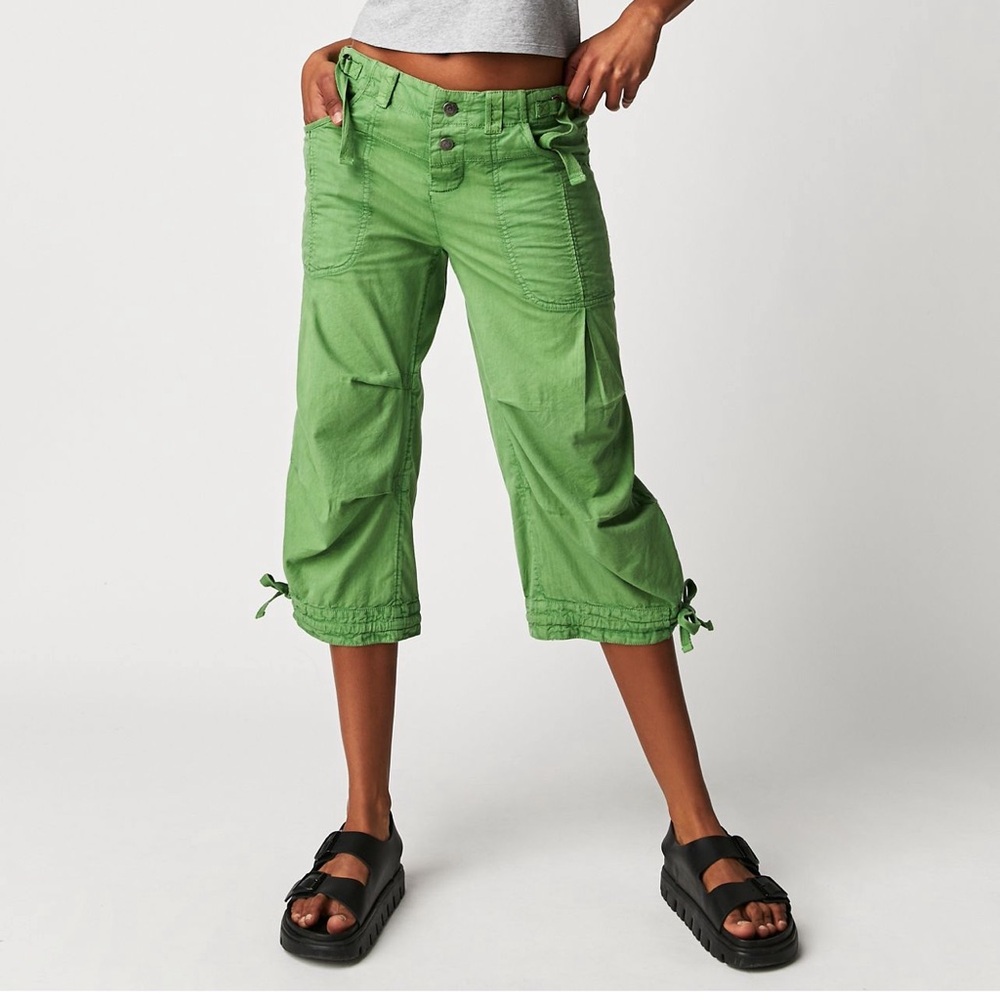 SOLD - Free People One More Chance Cropped Cargo Pants